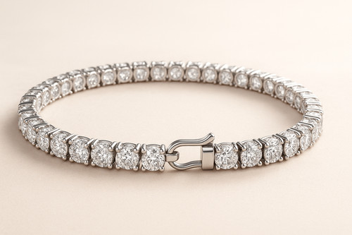 Bracciale tennis carati - bracciale, 7