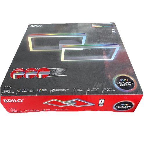 Briloner plafoniera led 34w - plafoniera,