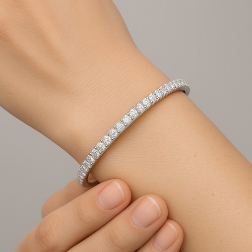 Bracciale tennis oro - bracciale,